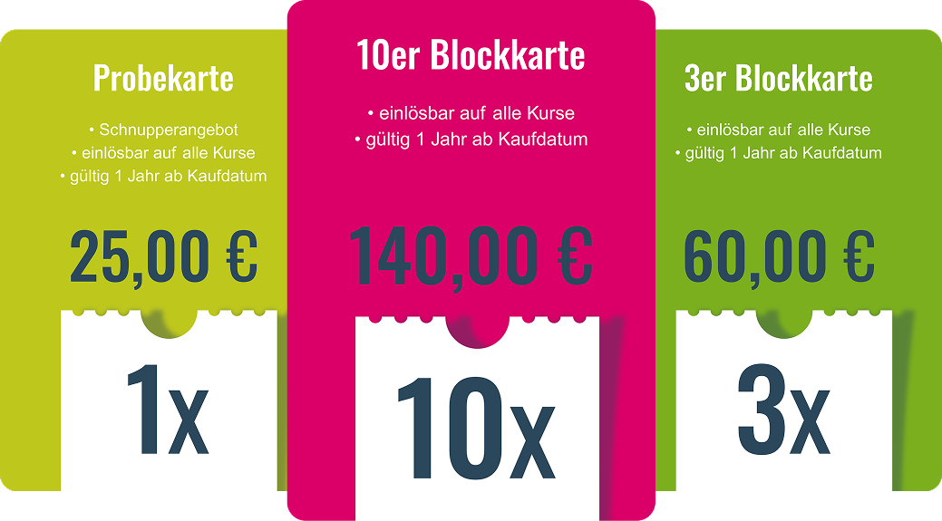 Deine Karten · Unsere Preise